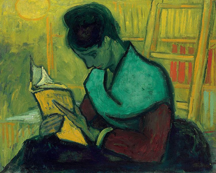 Vincent Van Gogh. Une liseuse de roman. 1888.
